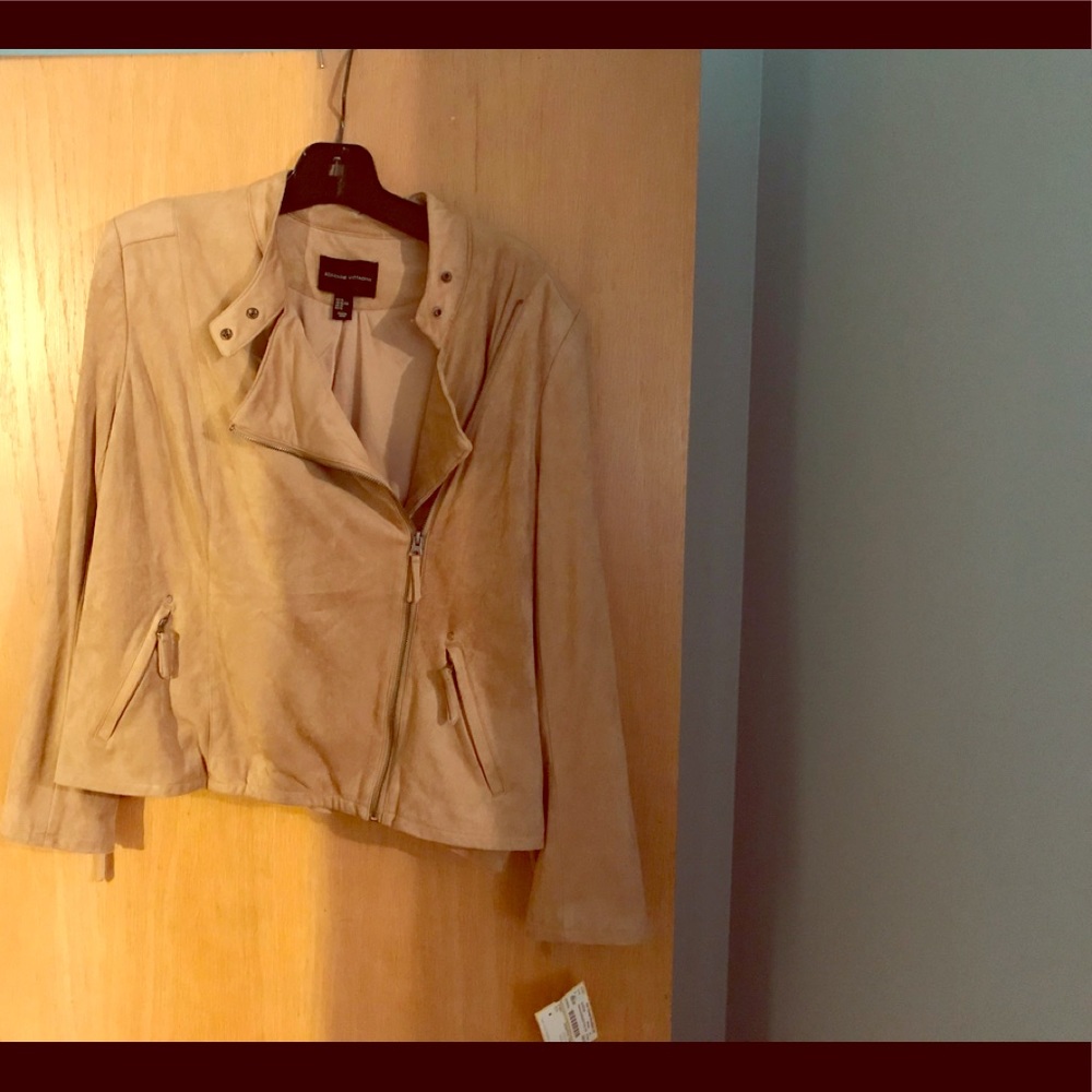 Faux Suede Jacket